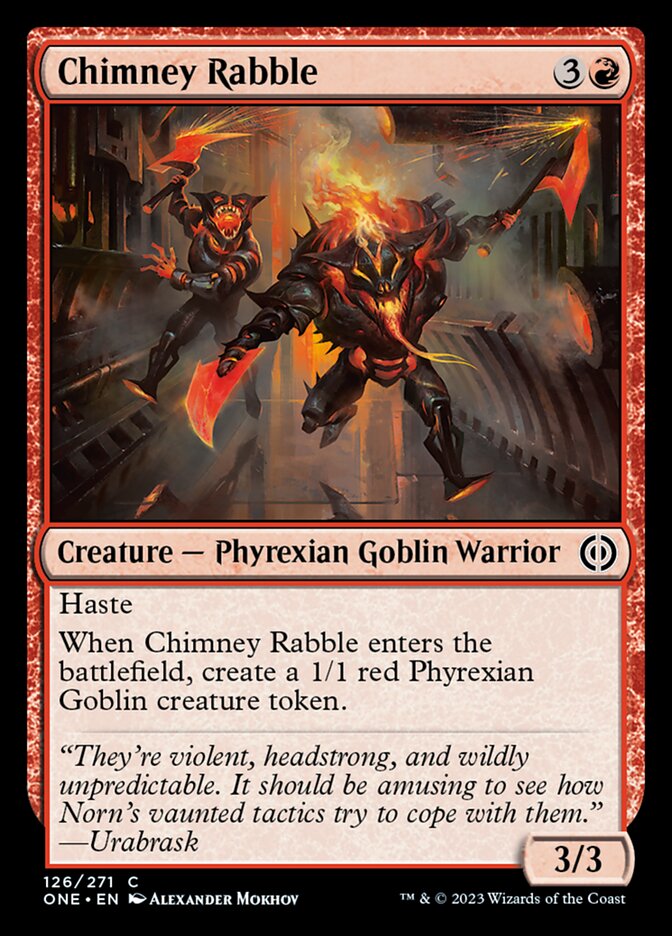 Chimney Rabble [Phyrexia: All Will Be One]