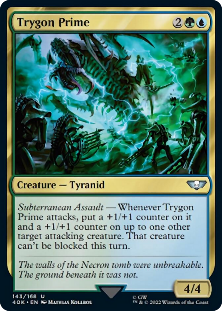 Trygon Prime (Surge Foil) [Universes Beyond: Warhammer 40,000]