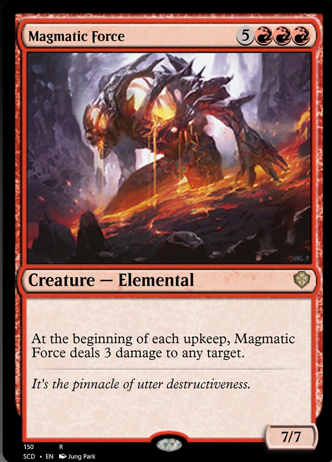 Magmatic Force [Starter Commander Decks]