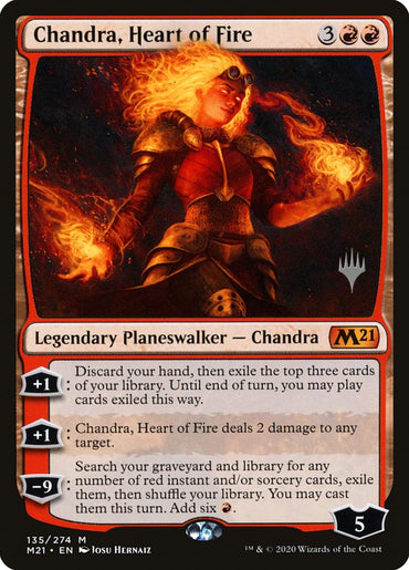 Chandra, Heart of Fire (Promo Pack) [Core Set 2021 Promos]