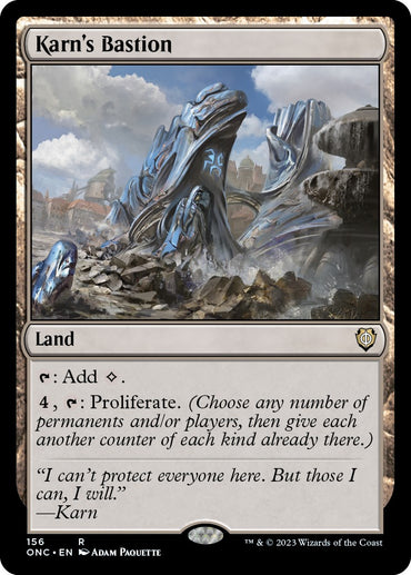 Karn's Bastion [Phyrexia: All Will Be One Commander]