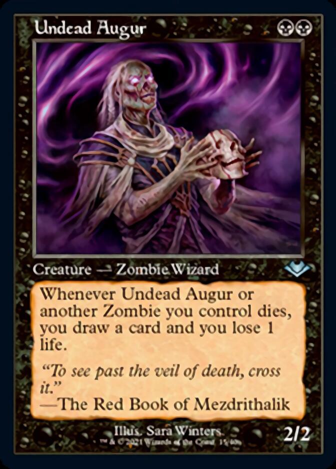 Undead Augur (Retro Foil Etched) [Modern Horizons 2]