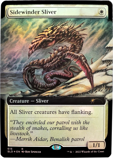 Sidewinder Sliver (Extended Art) [Secret Lair Drop Promos]