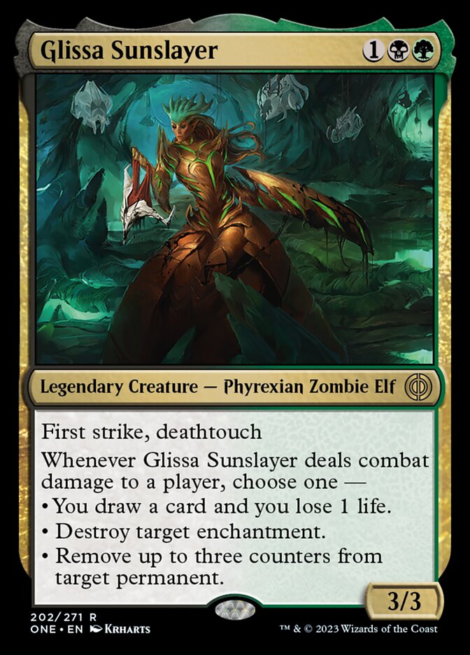 Glissa Sunslayer [Phyrexia: All Will Be One]