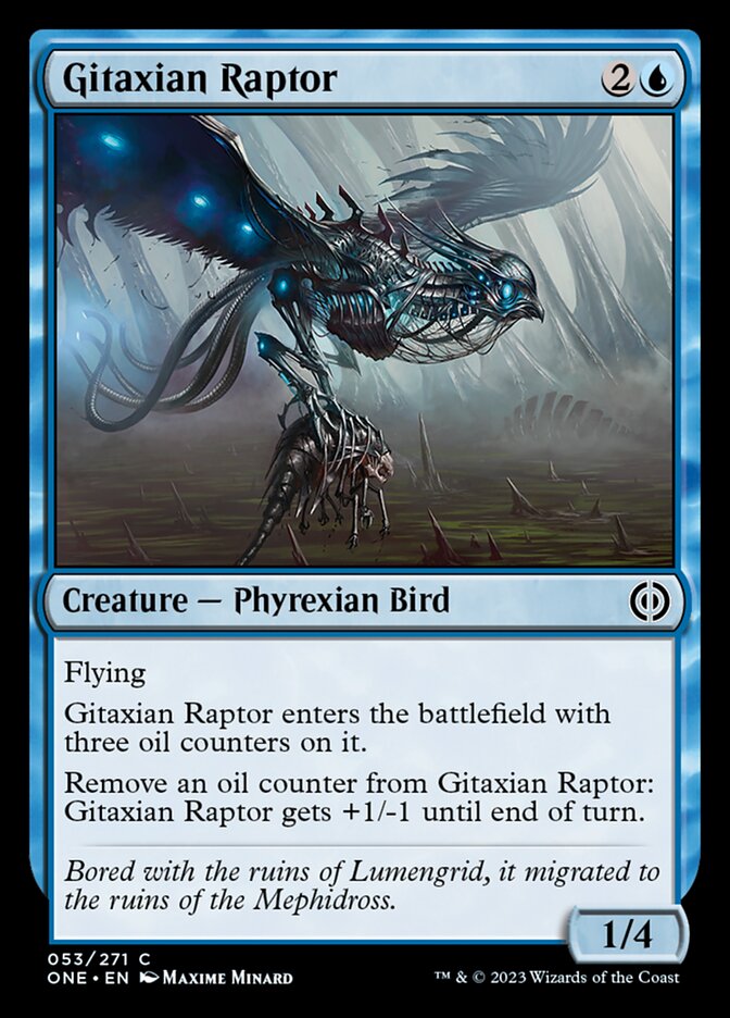 Gitaxian Raptor [Phyrexia: All Will Be One]