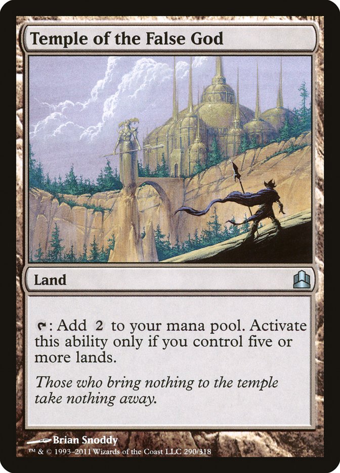 Temple of the False God [Commander 2011]