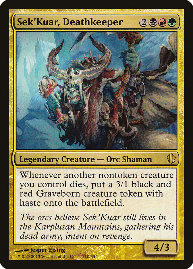 Sek'Kuar, Deathkeeper [Commander 2013]