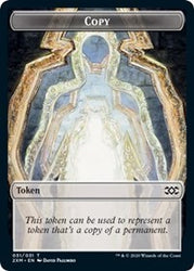 Copy // Saproling Double-sided Token [Double Masters Tokens]