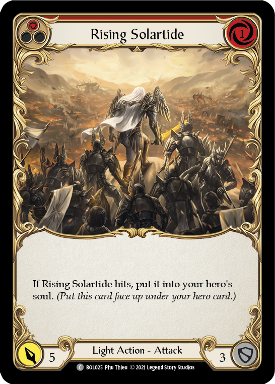 Rising Solartide [BOL025] (Monarch Boltyn Blitz Deck)