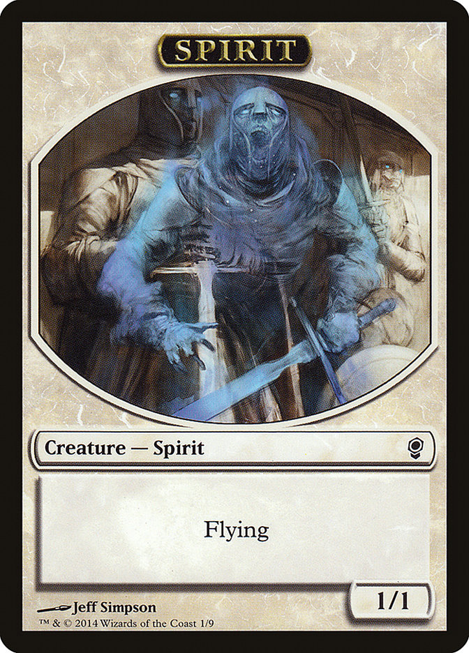 Spirit Token [Conspiracy Tokens]