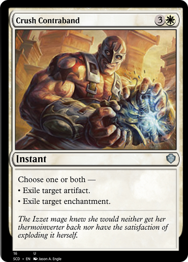 Crush Contraband [Starter Commander Decks]