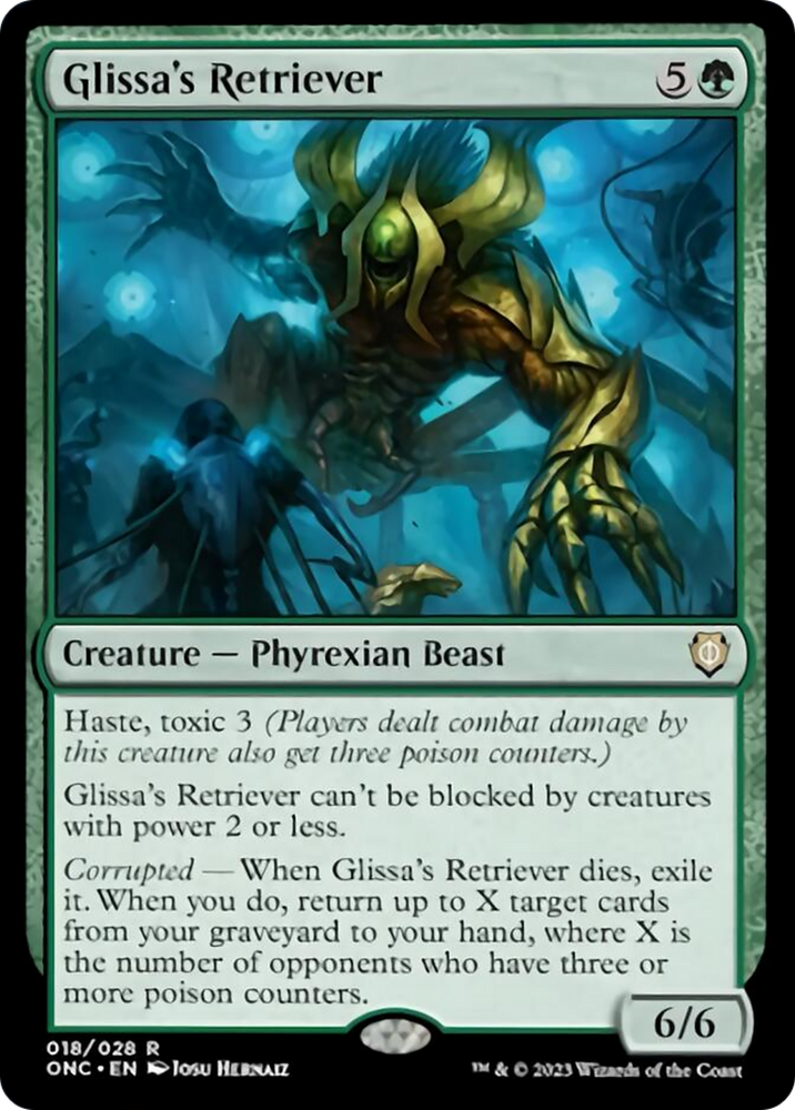 Glissa's Retriever [Phyrexia: All Will Be One Commander]