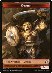 Lost Mine of Phandelver // Goblin Double-sided Token [Dungeons & Dragons: Adventures in the Forgotten Realms Tokens]