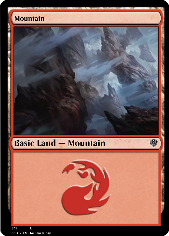 Mountain [Starter Commander Decks]