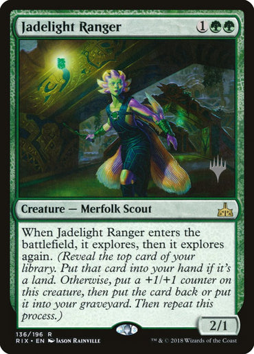 Jadelight Ranger (Promo Pack) [Rivals of Ixalan Promos]