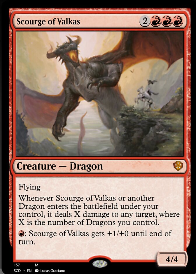 Scourge of Valkas [Starter Commander Decks]