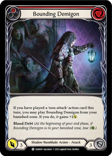 Bounding Demigon [CHN009] (Monarch Chane Blitz Deck)