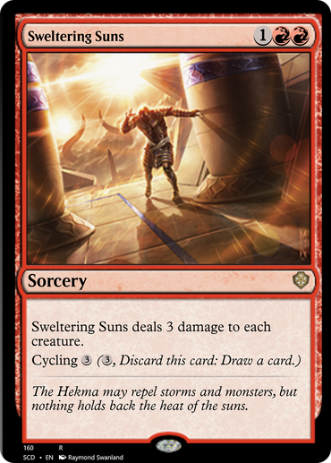 Sweltering Suns [Starter Commander Decks]