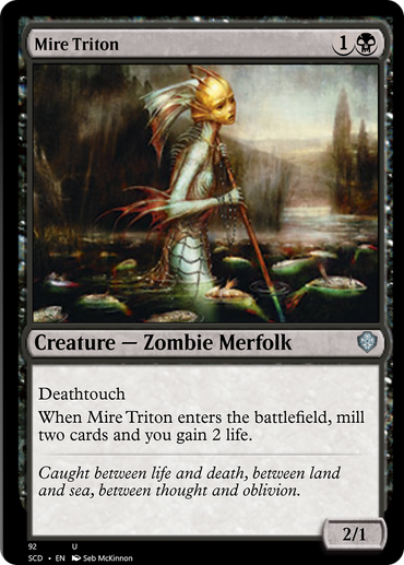 Mire Triton [Starter Commander Decks]