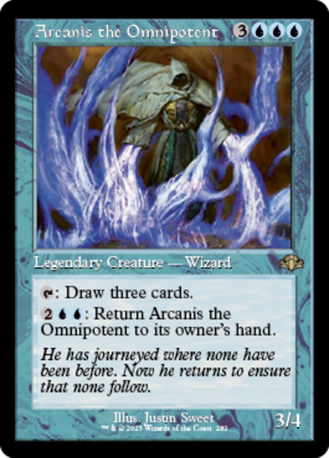 Arcanis the Omnipotent (Retro) [Dominaria Remastered]