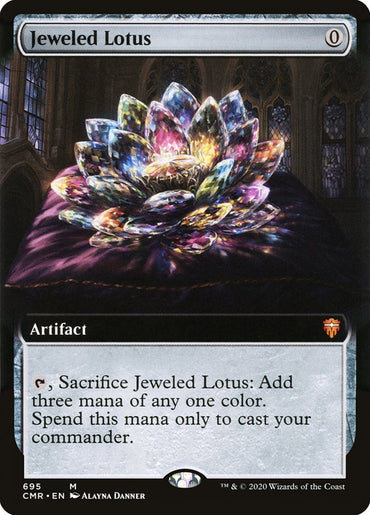 Jeweled Lotus (Extended Art) [Commander Legends]