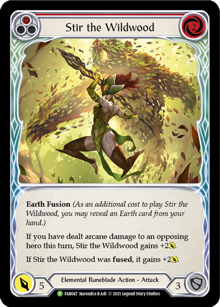 Stir the Wildwood [FAB047] (Promo)  Rainbow Foil