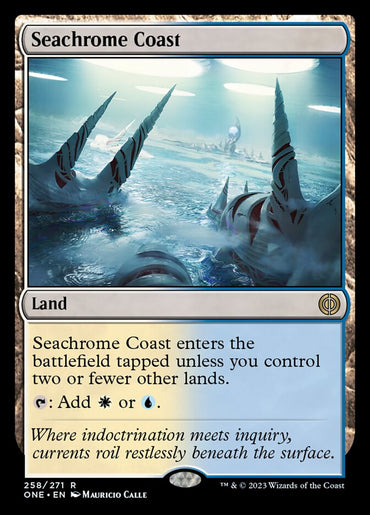 Seachrome Coast [Phyrexia: All Will Be One]