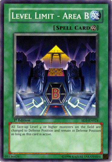 Level Limit - Area B [SD3-EN024] Common