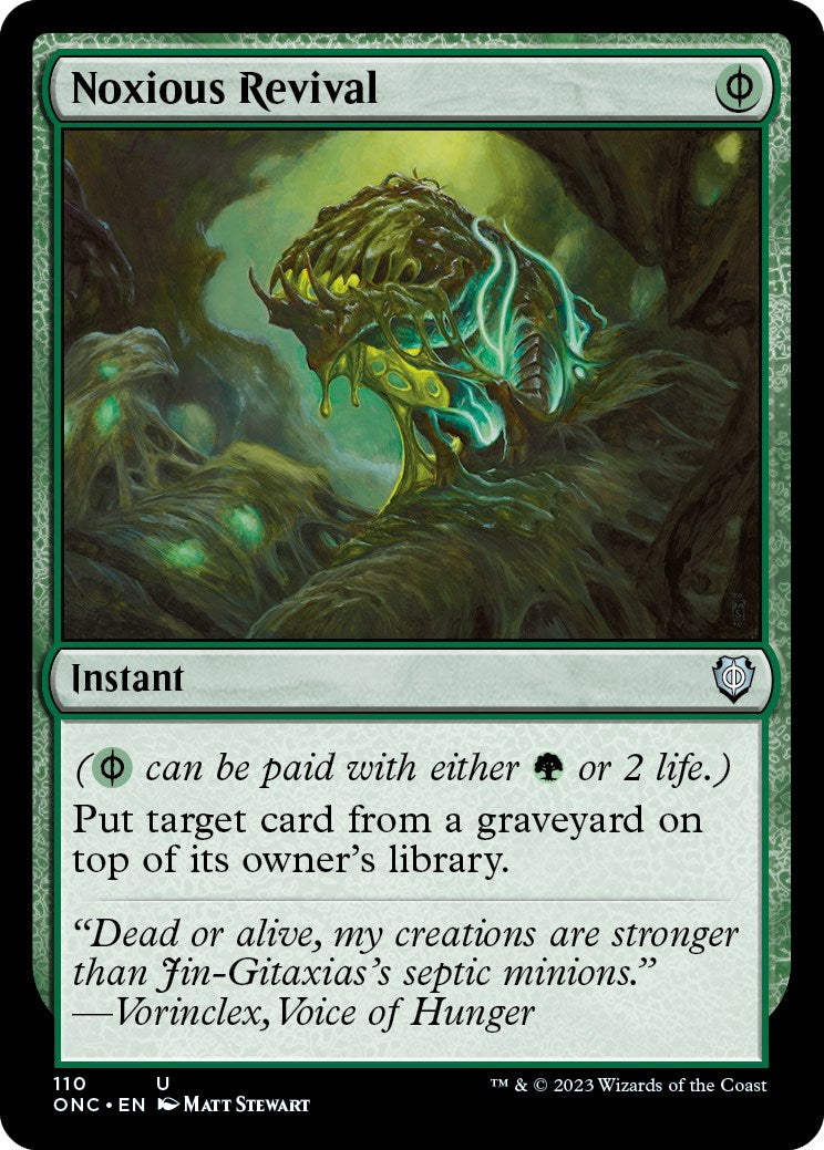 Noxious Revival [Phyrexia: All Will Be One Commander]