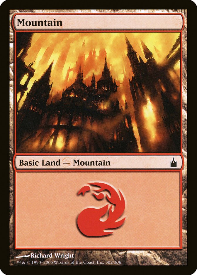 Mountain (302) [Ravnica: City of Guilds]