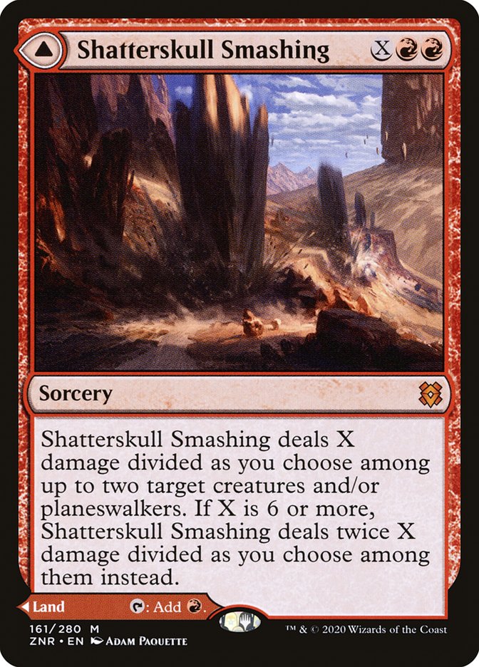 Shatterskull Smashing // Shatterskull, the Hammer Pass [Zendikar Rising]