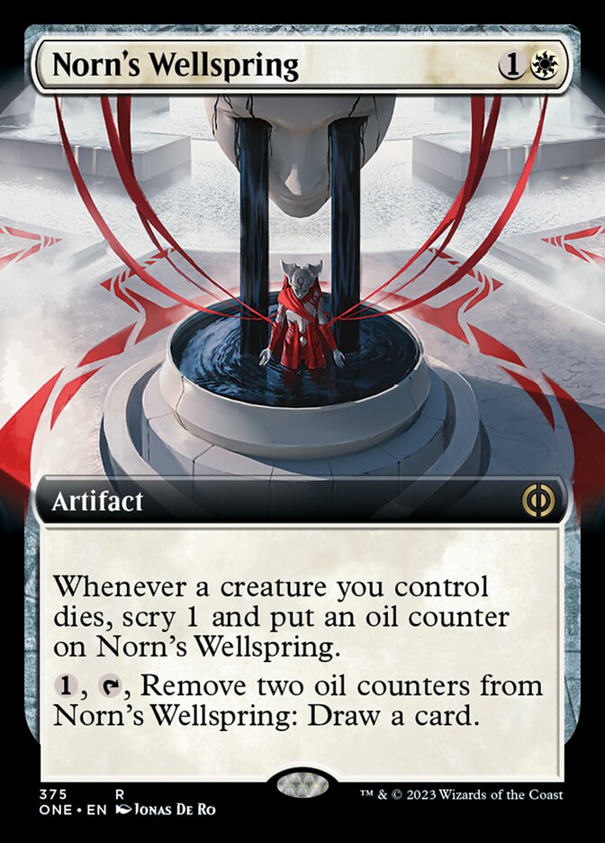 Norn's Wellspring (Extended Art) [Phyrexia: All Will Be One]