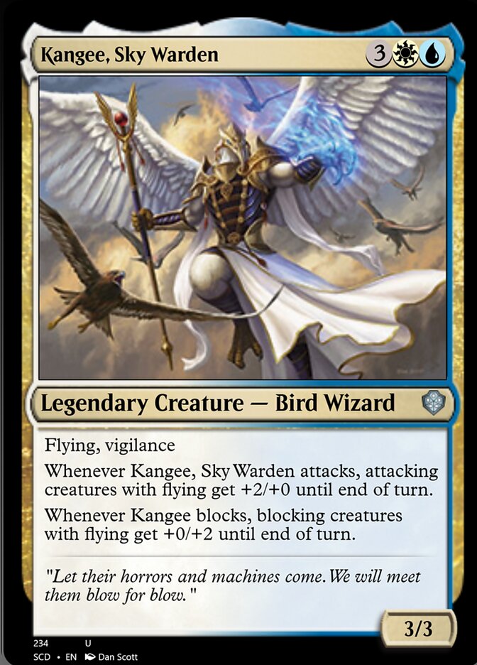 Kangee, Sky Warden [Starter Commander Decks]