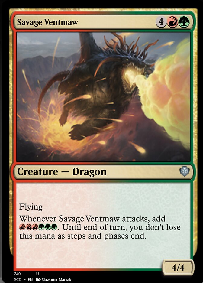 Savage Ventmaw [Starter Commander Decks]