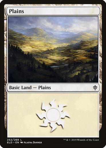 Plains (252) [Throne of Eldraine]