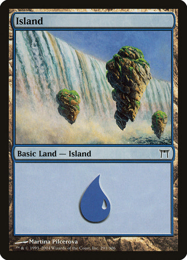 Island (291) [Champions of Kamigawa]