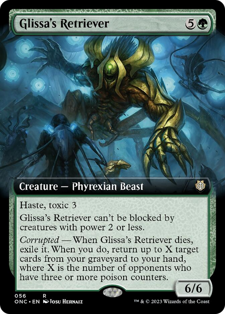 Glissa's Retriever (Extended Art) [Phyrexia: All Will Be One Commander]