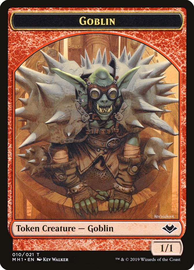 Marit Lage (006) // Goblin (010) Double-sided Token [Modern Horizons Tokens]