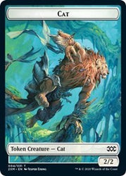 Cat // Myr (024) Double-sided Token [Double Masters Tokens]