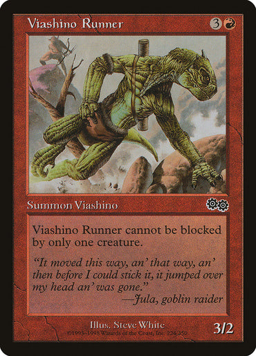 Viashino Runner [Urza's Saga]