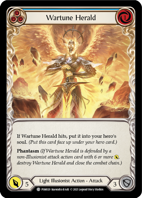 Wartune Herald [PSM020] (Monarch Prism Blitz Deck)