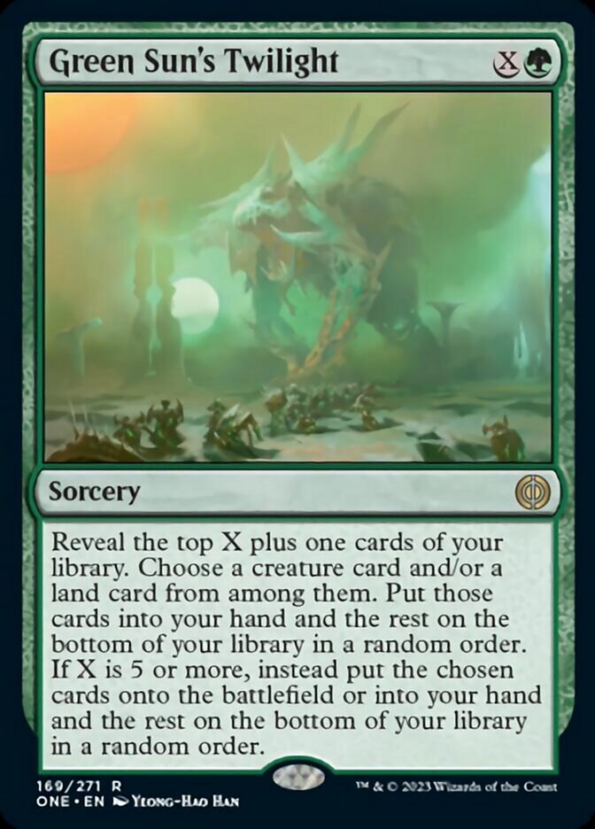 Green Sun's Twilight [Phyrexia: All Will Be One]