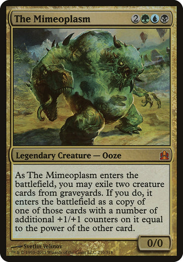 The Mimeoplasm (Oversized) [Commander 2011 Oversized]