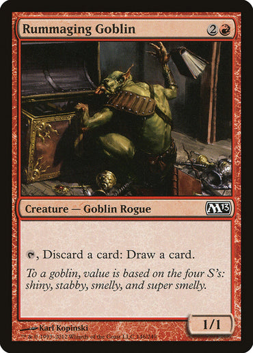 Rummaging Goblin [Magic 2013]