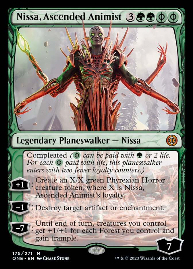 Nissa, Ascended Animist [Phyrexia: All Will Be One]