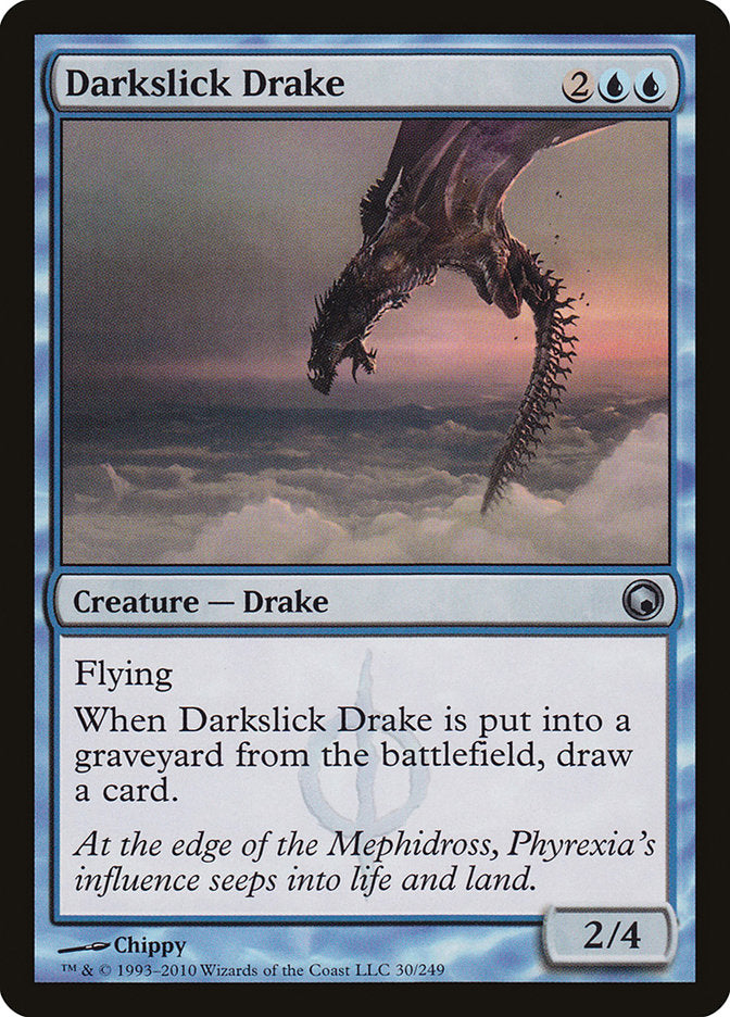 Darkslick Drake [Scars of Mirrodin]