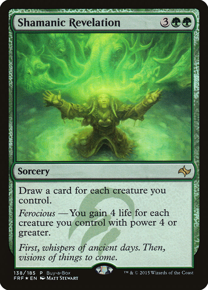 Shamanic Revelation (Buy-a-box) [Fate Reforged Promos]