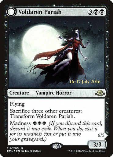 Voldaren Pariah // Abolisher of Bloodlines [Eldritch Moon Prerelease Promos]