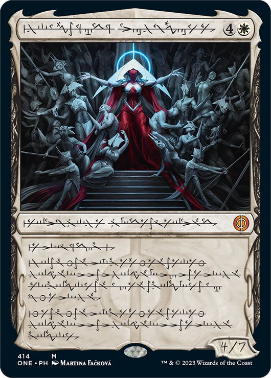 Elesh Norn, Mother of Machines (Phyrexianized) [Phyrexia: All Will Be One]