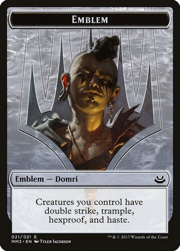 Domri Rade Emblem [Modern Masters 2017 Tokens]